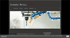 Desktop Screenshot of metall-schwarz.de